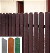 TRANSFORM TRAPLAST Plastová Plotovka 78/21, délka 1,5m, s tříhrannou hlavou, černá